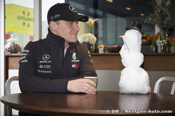 Bottas raconte son hiver et ses vacances