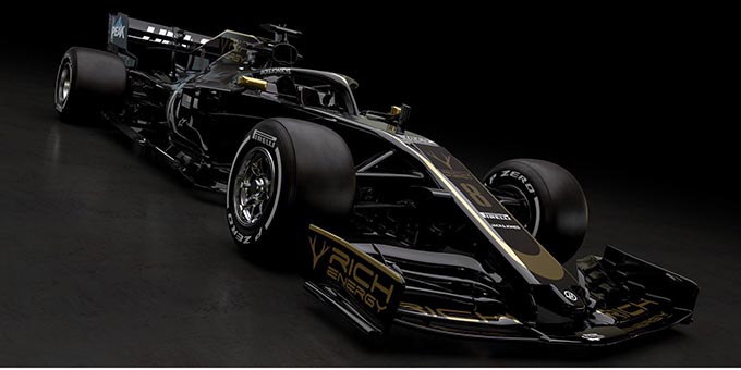 Rich Energy Haas F1 Team 2019 livery (…)