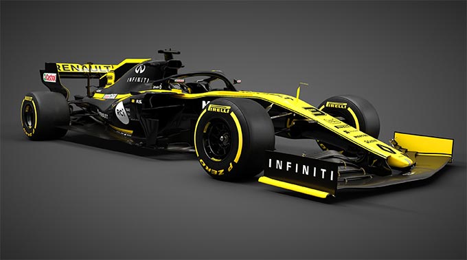 Renault a présenté la RS19 de Ricciardo