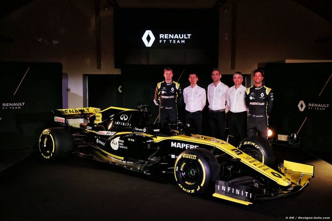 Le programme de Renault en F1 n'est