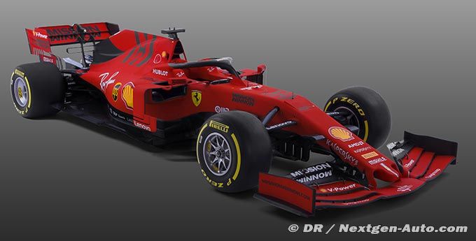 Ferrari launches the SF90 F1 car