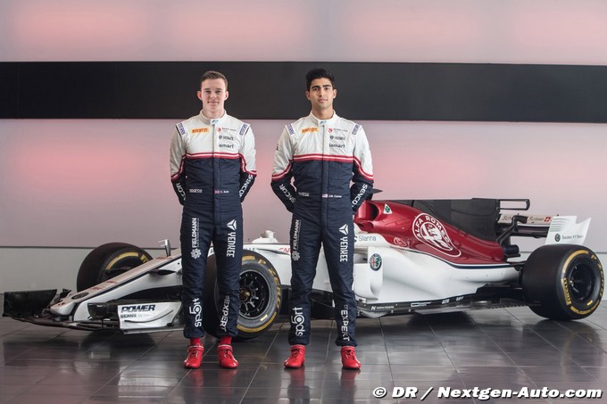 Ilott et Correia en F2 avec Sauber (…)