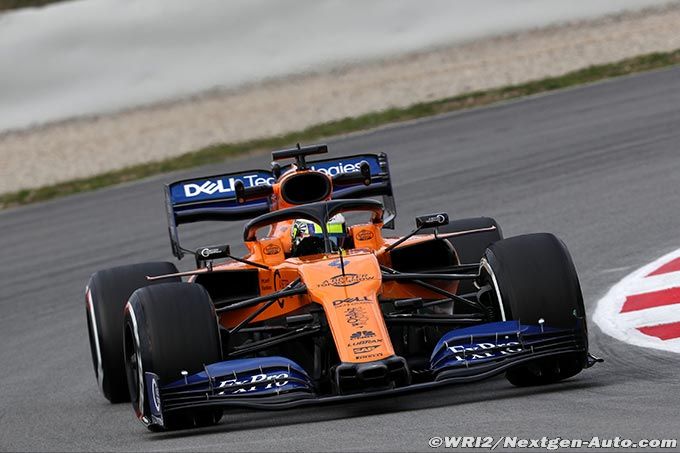 McLaren sera en fond de grille (...)