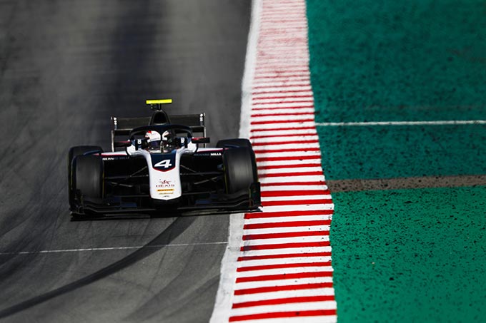 De Vries ends F2 pre-season testing on