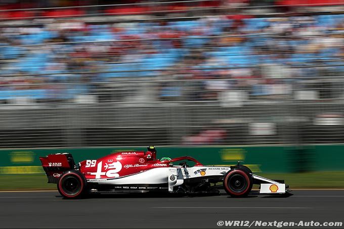 9e et 14e, Räikkönen et Giovinazzi (…)