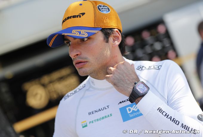 Sainz : J'ai perdu mon ticket (…)