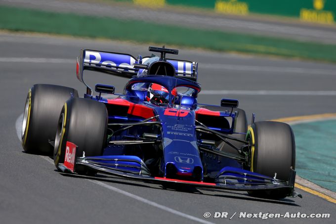 Le point marqué par Kvyat satisfait (…)