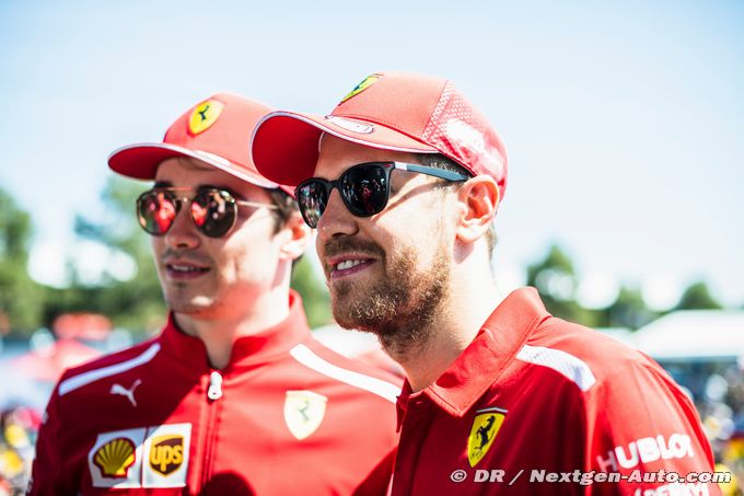 Leclerc et Vettel restent optimistes