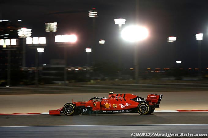 Leclerc est apparu en haut du classement