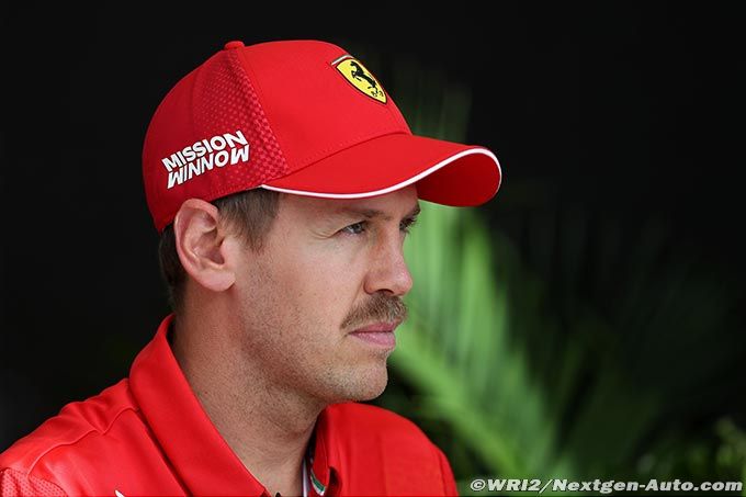 Vettel : L'arrivée de Leclerc (...)
