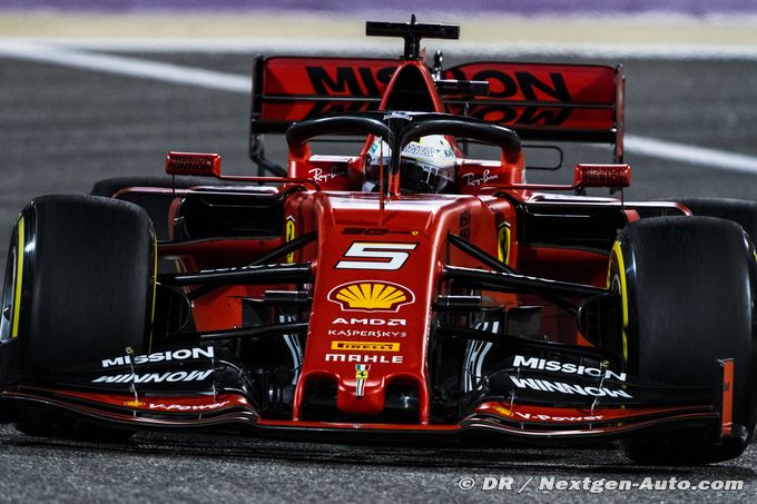 Vettel assure ne pas subir la pression,