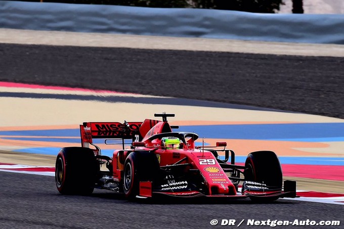 Bahreïn, Jour 1 : Verstappen meilleur