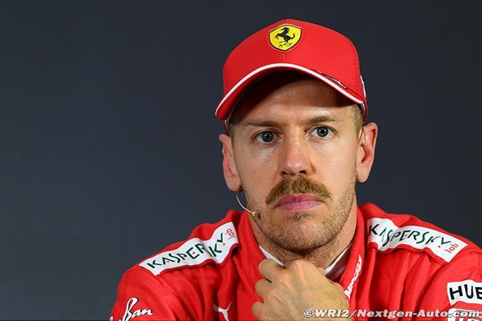 Vettel plays down F1 quit claims