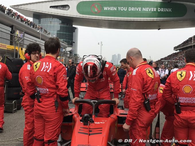 Leclerc 'calm' amid Ferrari