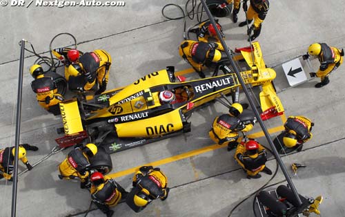 Renault explains F1 pit stops