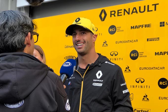 Ricciardo vise le podium de Bakou en (…)