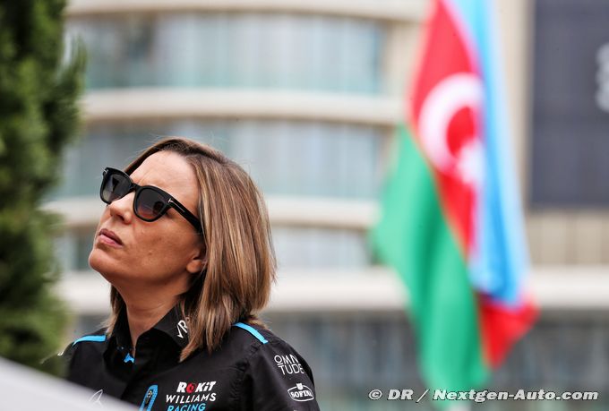 Claire Williams : Un incident inacceptab