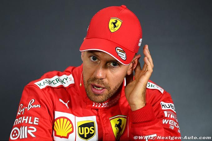 Vettel ne pense pas que l'absence