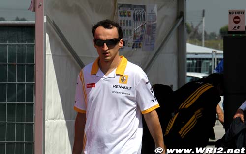 Kubica ne s'avance pas trop (…)