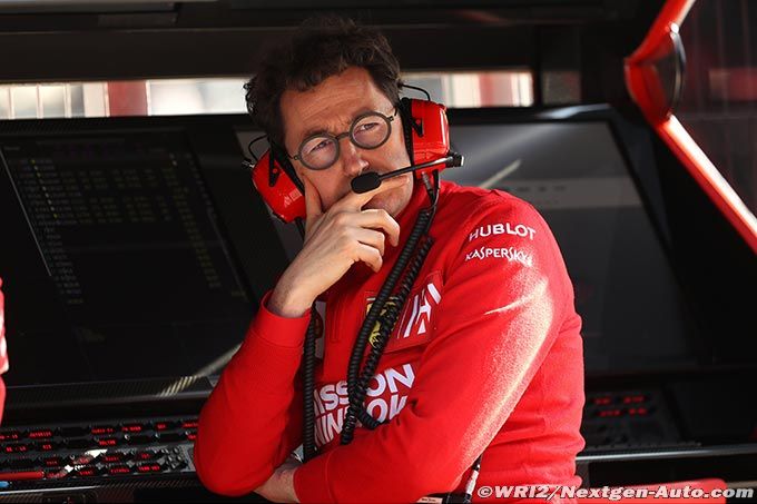 Binotto assure que Ferrari n'a pas
