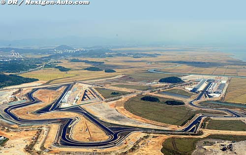 Construction of Korea F1 track city (…)