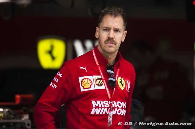 Vettel 'se fout' de l'hér