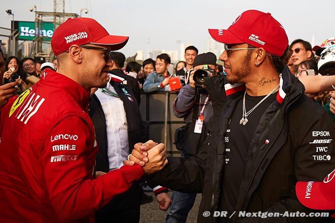 Vettel admits full respect for Hamilton