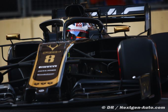 Grosjean décrit une Haas 'entièreme