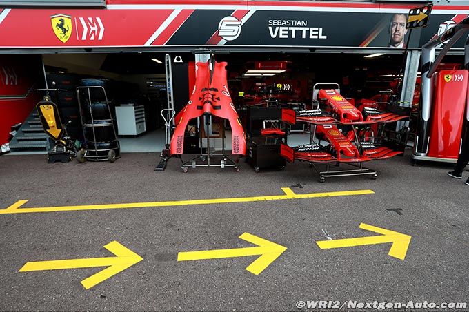 Vettel denies 2019 Ferrari design (...)