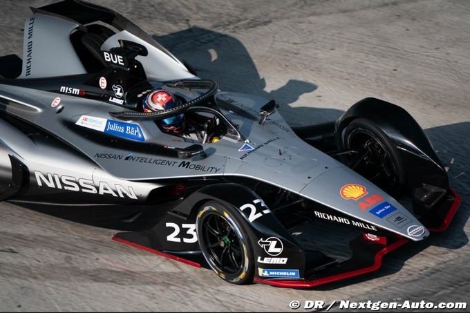 Buemi en pole position de l'E-Prix