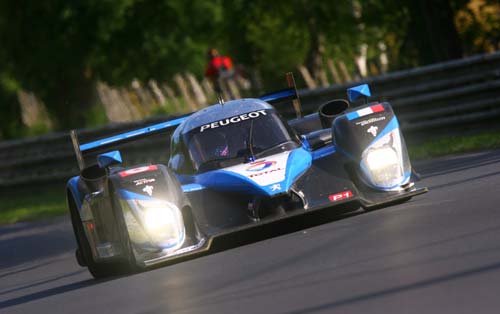 Peugeot's test session at Motorland