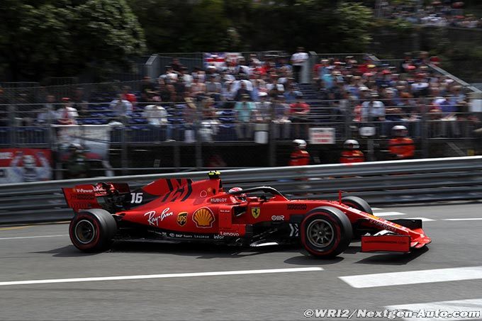 Leclerc conclut un horrible week-end à