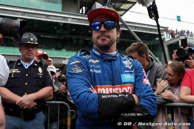 Alonso évoque la F1, l'Indycar (…)