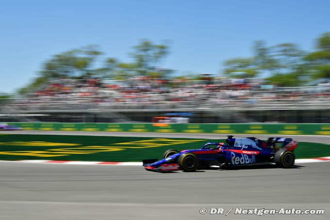 Les Toro Rosso ont calé en Q2 au Canada