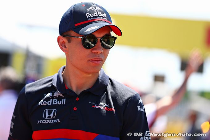 Albon reveals he is a 'practicing