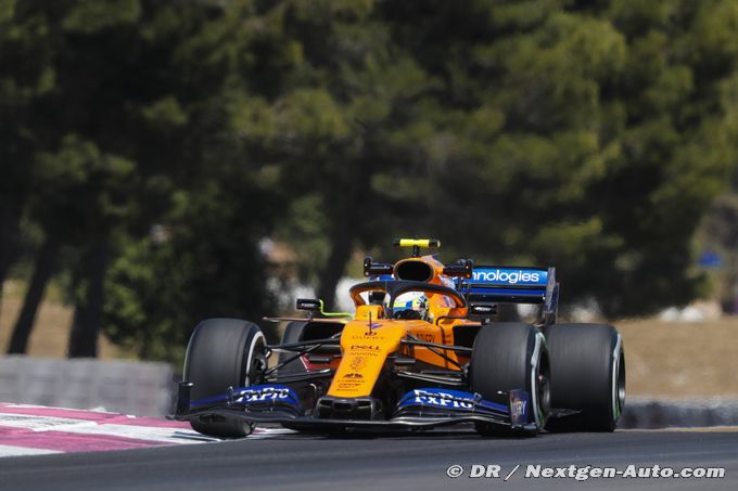 Norris denies McLaren has 'secret