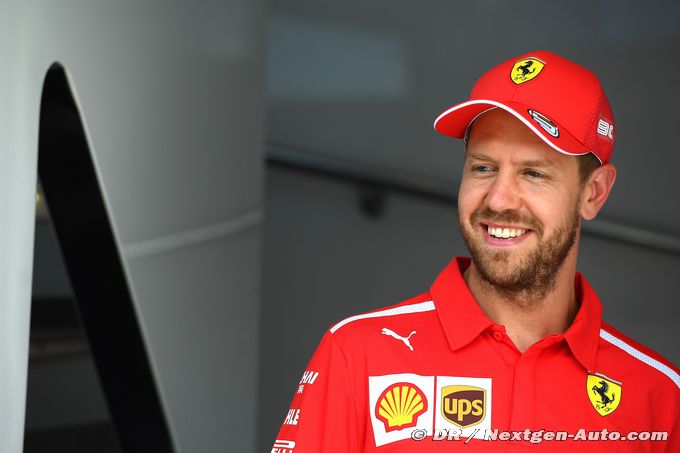 Vettel plays down F1 quit talk