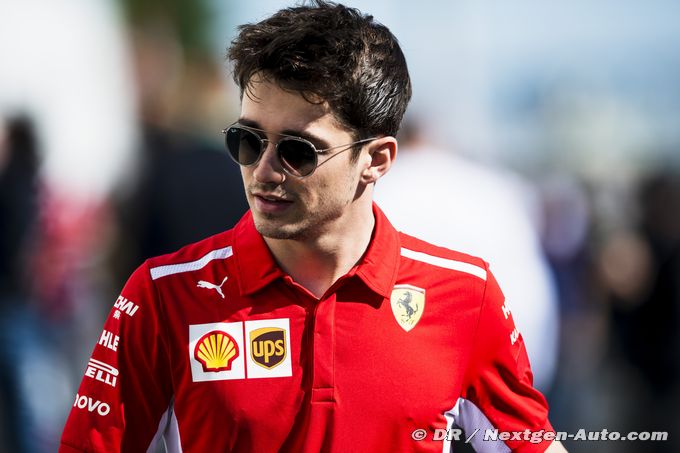 Leclerc reconnaît que Ferrari n'est