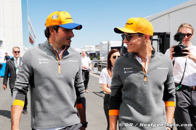 McLaren confirm Norris, Sainz for 2020