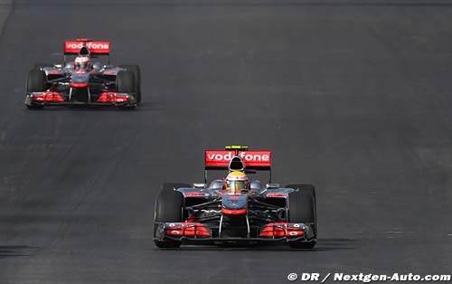 La McLaren est compétitive en Corée