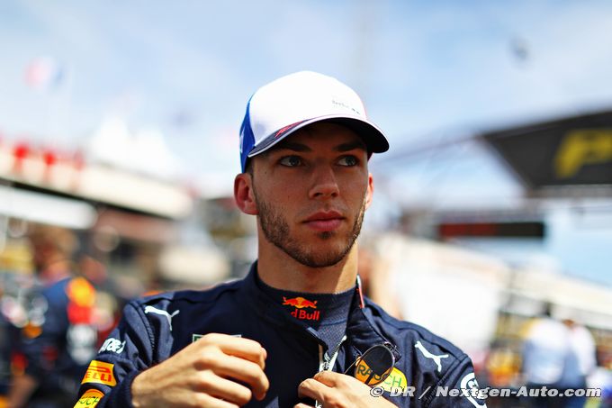 Gasly s'est ressourcé en travaillan