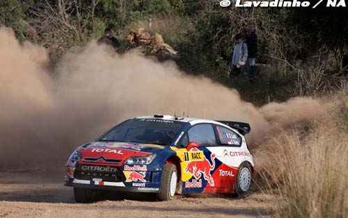 Another stage win keeps Loeb in control