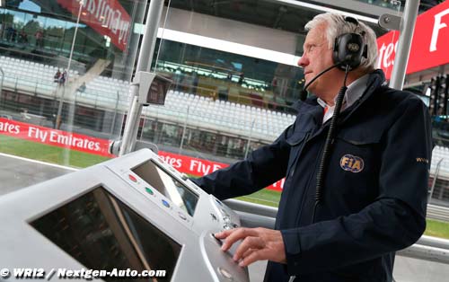 Le fils de Charlie Whiting donnera (…)