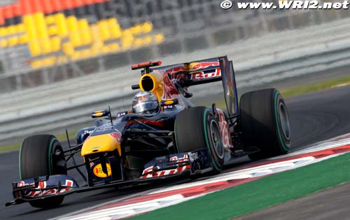 Vettel en pole devant Webber
