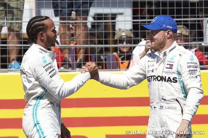 Bottas : Ca va se jouer entre Lewis (…)