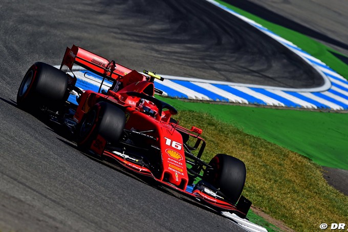 Hockenheim, EL2 : Leclerc et Vettel en