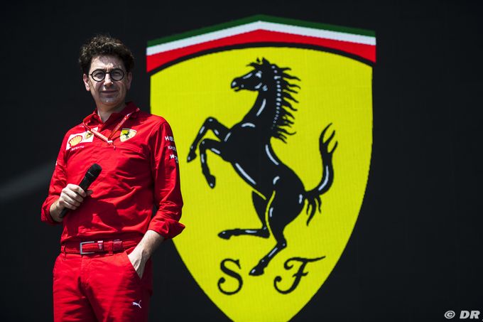 Chez Ferrari, Binotto se sent 'resp