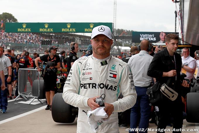 Bottas : Une erreur ne va pas m'éje