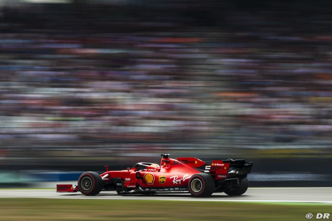 Chez Ferrari, Vettel et Binotto ont (…)