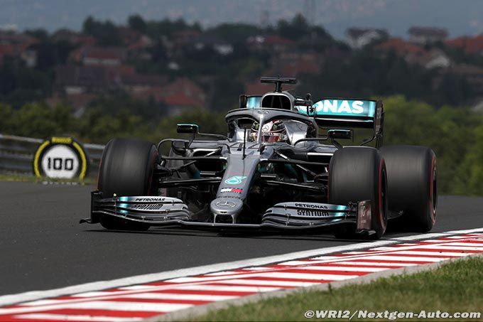 Hamilton remercie Mercedes de 'mise